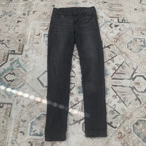 Dark gray/black jeggings. Size 25/1